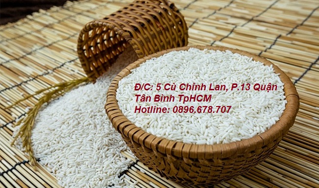 Gạo nếp cái hoa vàng giá rẻ